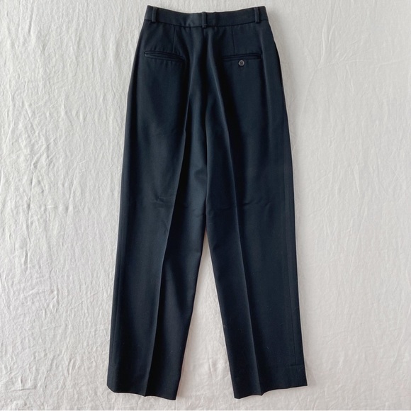 ‼️SOLD‼️ Vintage Ralph Lauren pleated high rise relaxed fit trousers 100% wool - Picture 7 of 8